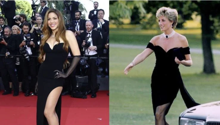 Shakira llevaba unos días antes.