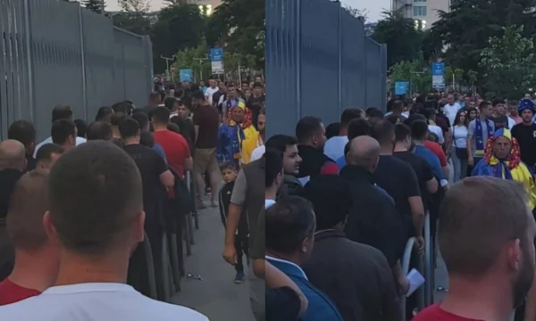 We're almost expected to start the match with the entrances to the stadium Fadil Vokrri.