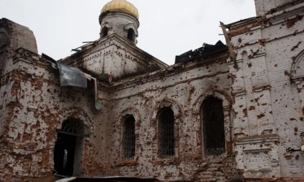 Zelensky: 113 Chiesa rovinata da Bombing