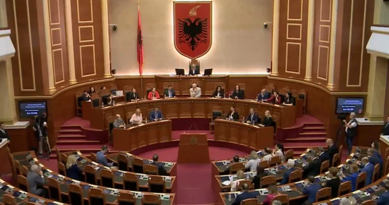 Initiating session for selecting Albanian president
