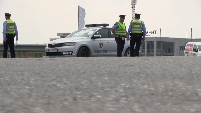Kosovo-Polizei Appell für mehr Pflege für Verkehrsteilnehmer