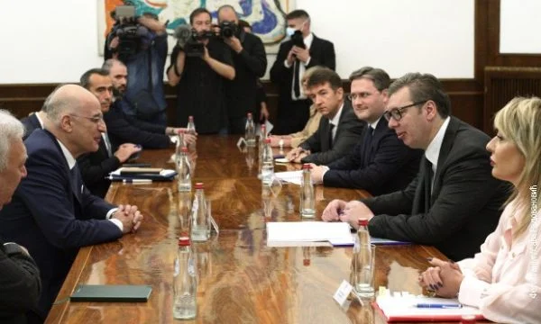 Greek top diplomat in Belgrade, Vuciqi thanks Kosovo for not recognising