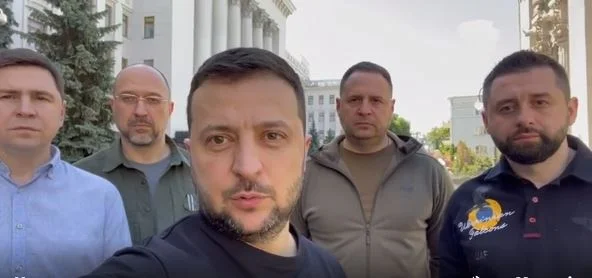 Zelensky marks with a 100-day war video message: Victory will be ours