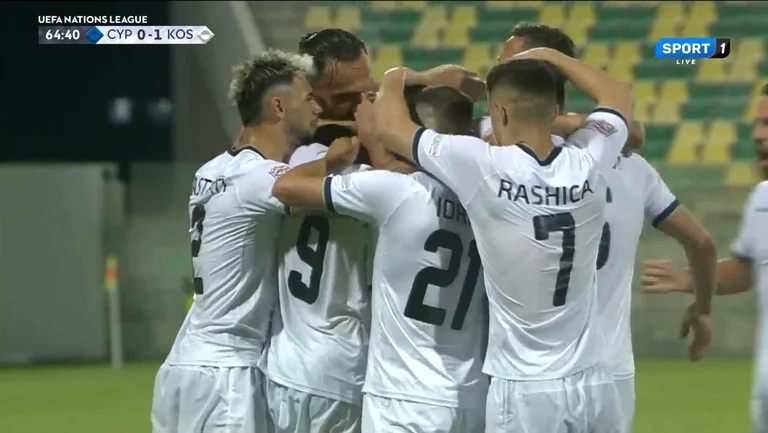 Oyjj Kosova, beautiful bej. What a mad goal by Valon Berisha