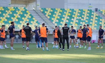 Vor dem Spiel mit Zypern hält Kosovo die neueste Übung