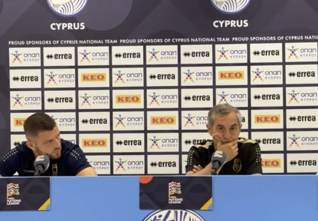 Girese shows how she has collected information for the Cyprus team