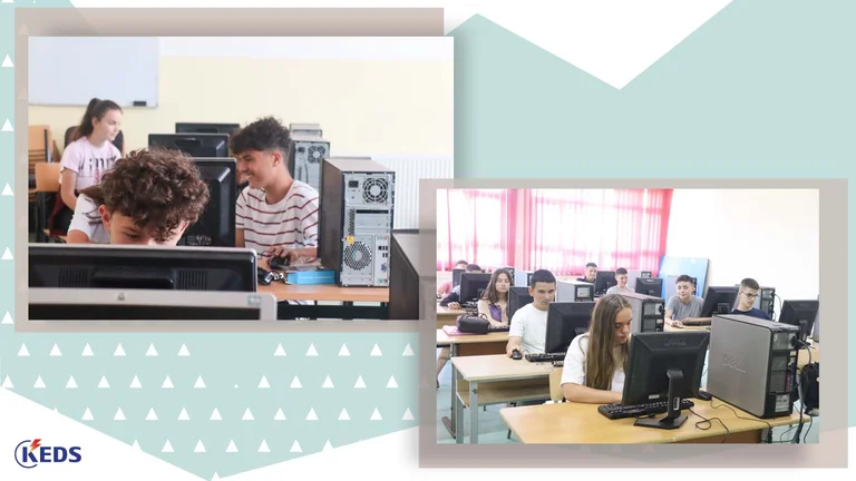 KEDS donates dozens of computers to two primary schools