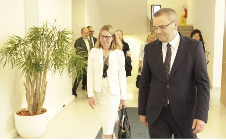Governor Mehmeti announced the World Bank team for financial sector performance