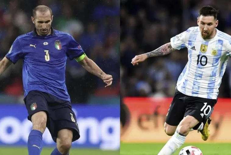 Official formations of the final “Finalissima”: Italy Versus Argentina