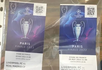 Sie können nicht sagen, wie viel gefälschte Tickets wie das Original Champions' Ticket aussieht.