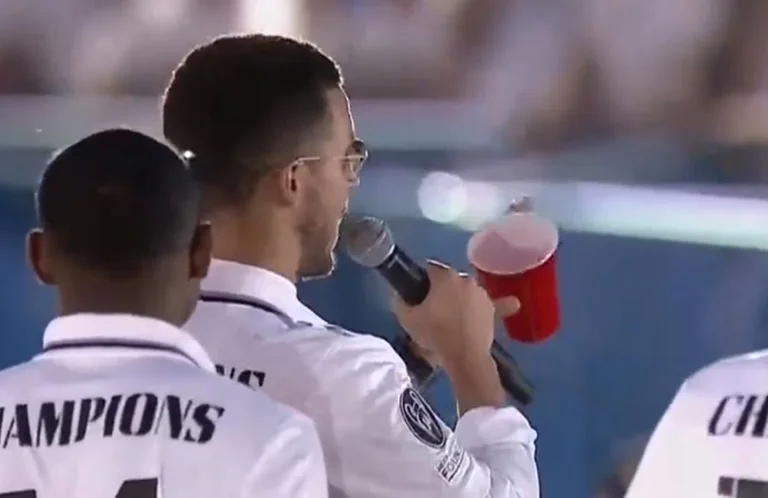 Hazard addresses fans: This year I couldn't, but next year I'll give everything to you