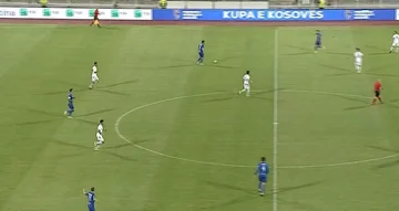 Schließen Sie den ersten Teil, das ist das Ergebnis des Kosovo Cup Finales