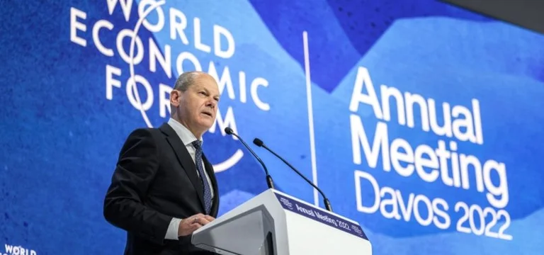 Scholz de Davos : Poutine a échoué, nous refusons de dicter la paix