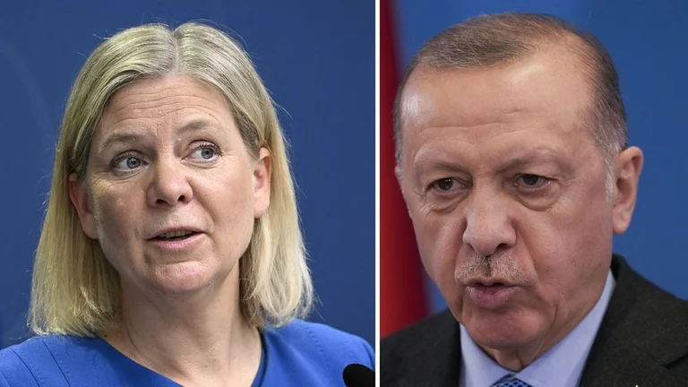 La réaction de la Suède a suivi les accusations d'Erdogan