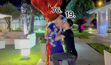 El amor no tiene edad. joven de 19 años propone a su novia de 76 años