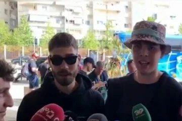 Italienische Fans für Zwischenfälle in Tirana: Sie sind absolut normal.