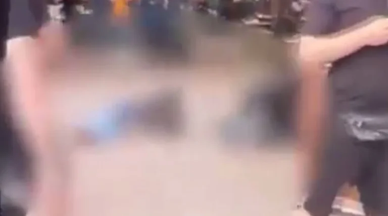 How did Feenoord fans start fighting with 45-year-old Albanian: “Why did you push me”