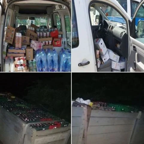 La polizia continua a combattere contro il contrabbando con merci attraverso i confini del paese