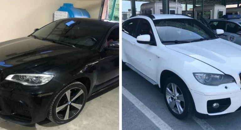 La polizia identifica due BMW X6 rubati dal 2010 (FOTO)