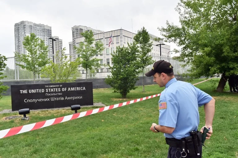 American Embassy Security in Kiev: The Biden Administration is thinking of sending special forces there