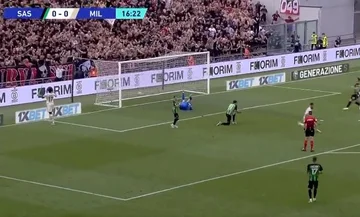 Giroud marks goal HINA Milan near title