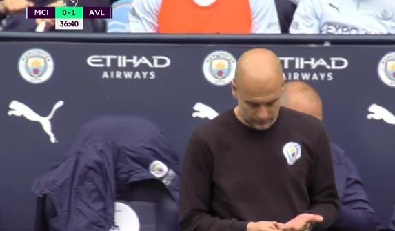 Aston Villa doesn't say anything about Cash running to City Gate.