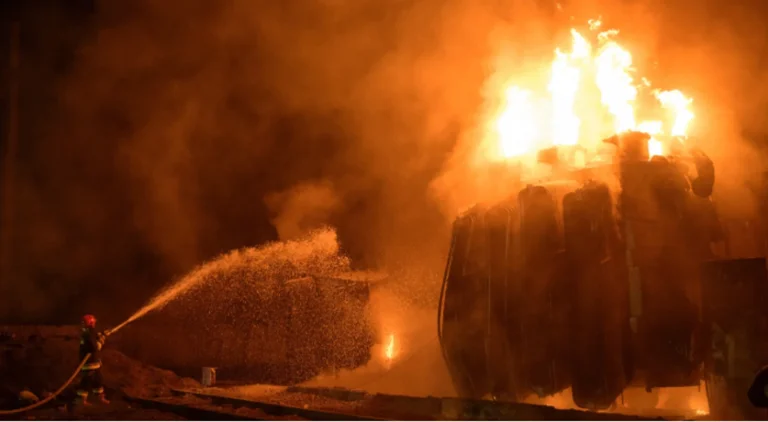 Missile attack in Zaporizhja region