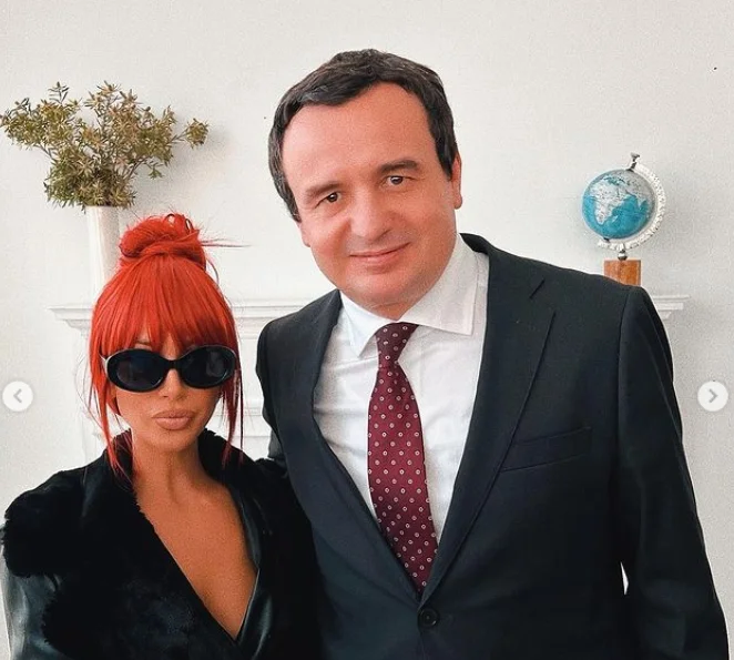 Albin Kurti goes to New York, meets with Flaka Crelan (Photo)