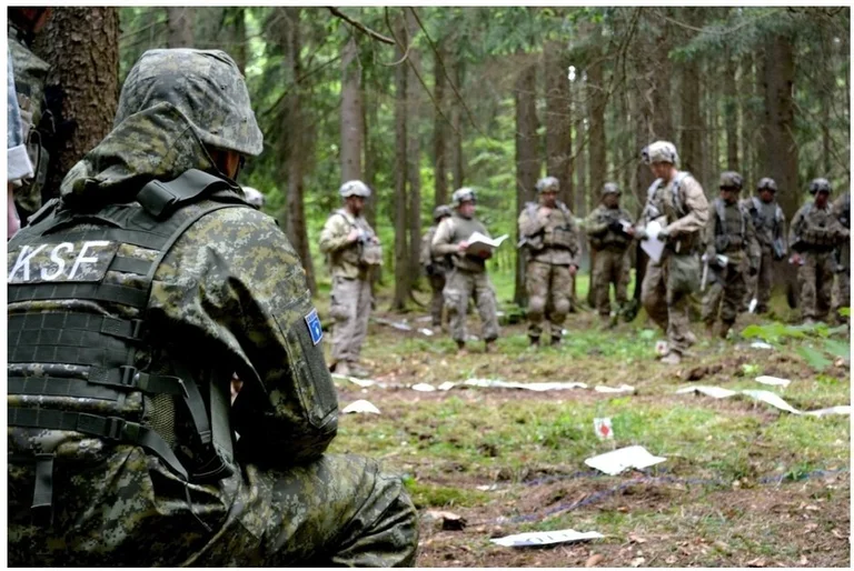 KSF in international exercise with NATO