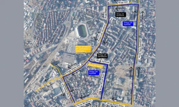Rama progress continues experiment in Pristina, these roads will be single-scale