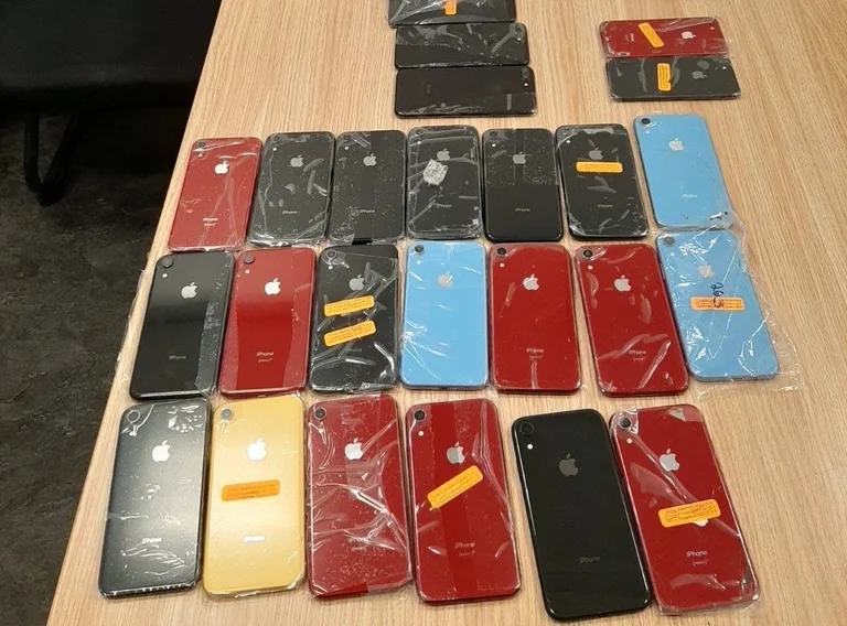 Customs marks 33 phones at the airport