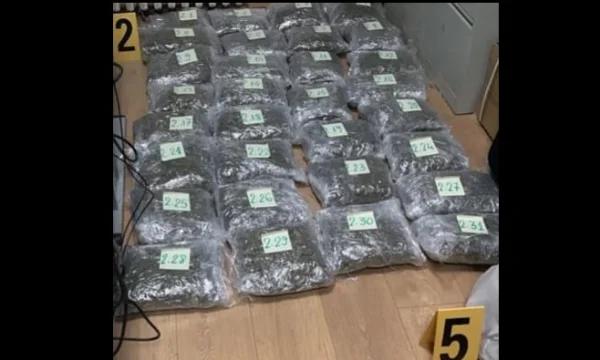 Nearly 17kg of drugs seized in Pristina, Albanian wanted by Italy arrested