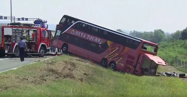 Frequent bus accidents from Kosovo, which may be the causes of their roll