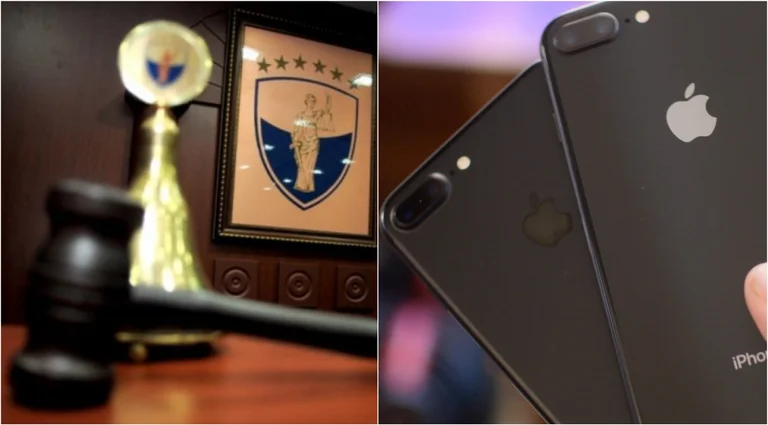 The audience finds that the Constitutional Court has devised tenders for buying 10 iPhones