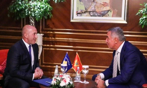 Haradinaj attend à la réunion de Djukanovic: La frontière sera délimitée avec correction dans les secteurs spécifiques