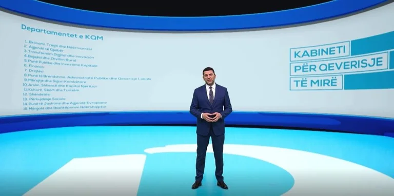 Memli Krasniqi présente le Cabinet pour une bonne gouvernance