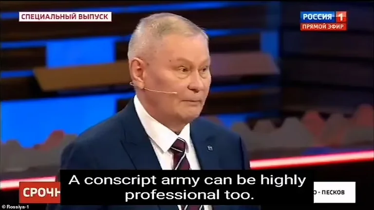 Le véritable invité est impliqué dans la propagande télévisée russe : Nous sommes totalement isolés, le monde en coalition contre la Russie