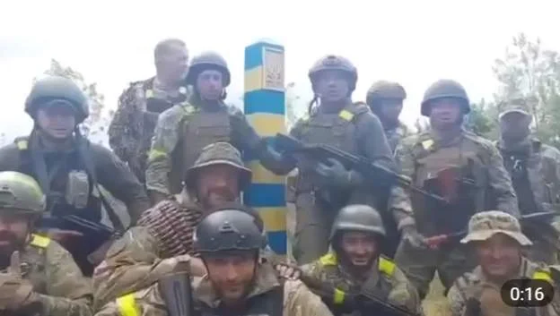 Corps de protection Kharkiv atteindre la frontière russe