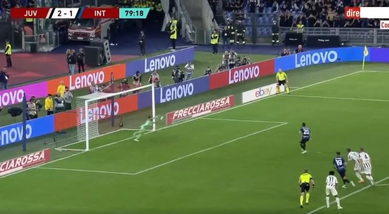 Todo igual en Italia Copa Grande final