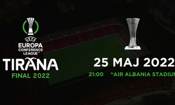 The final of Conference League in Tirana -- 90 thousand fans are expected to be at Air Albania Stadium.