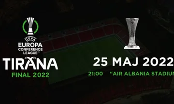 Das Finale der Conference League in Tirana -- 90 Tausend Fans werden voraussichtlich im Air Albanien Stadium sein.