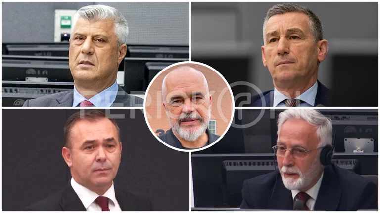Ce que vous devriez savoir : Pourquoi les dirigeants de l'UCK ont comparu devant le tribunal aujourd'hui à La Haye, plus la visite d'Edi Rama à Thaci