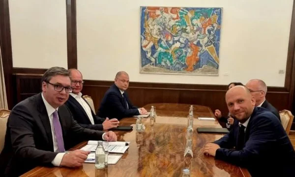 German emissary for the Balkans P. Meet with Vucinqi: We want dialogue to resume