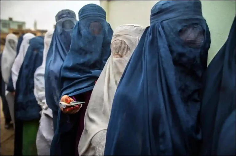 Talibians begin upholding Islamic standards, no woman dares face public