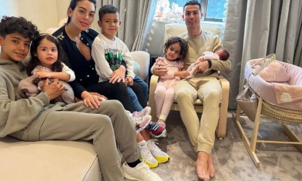 Ronaldo et Georgina découvrent le nom de leur fille