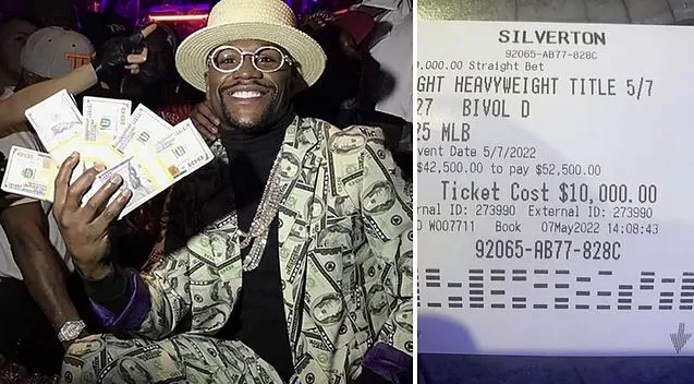 Floyd Mayweather colpisce la scommessa che fa un sacco di soldi dopo che il pugile russo ha sconfitto Canelo Alvarez