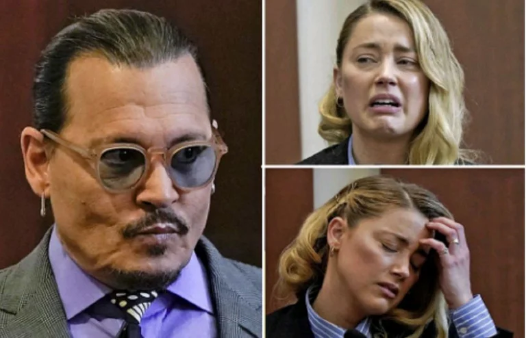 Lit et mur avec du sang, cheveux arrachés du sol. Détails Makrabre du célèbre procès Amber Heard-Johnny Depp