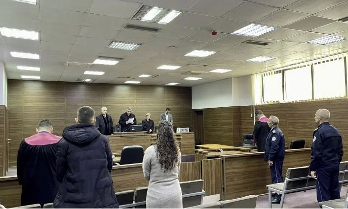 She was charged with killing her former boyfriend at Ferizaj, sentenced to 18 years in prison