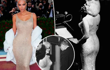 Monroe's experts against Kim's dress in Matt Gala: That dress is a national treasure.