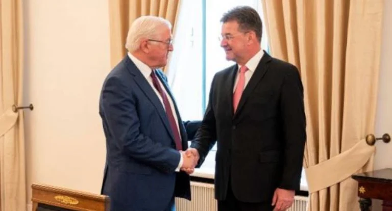 Lajcak still in Berlin, meets Germany's president: We talked about the Western Balkans